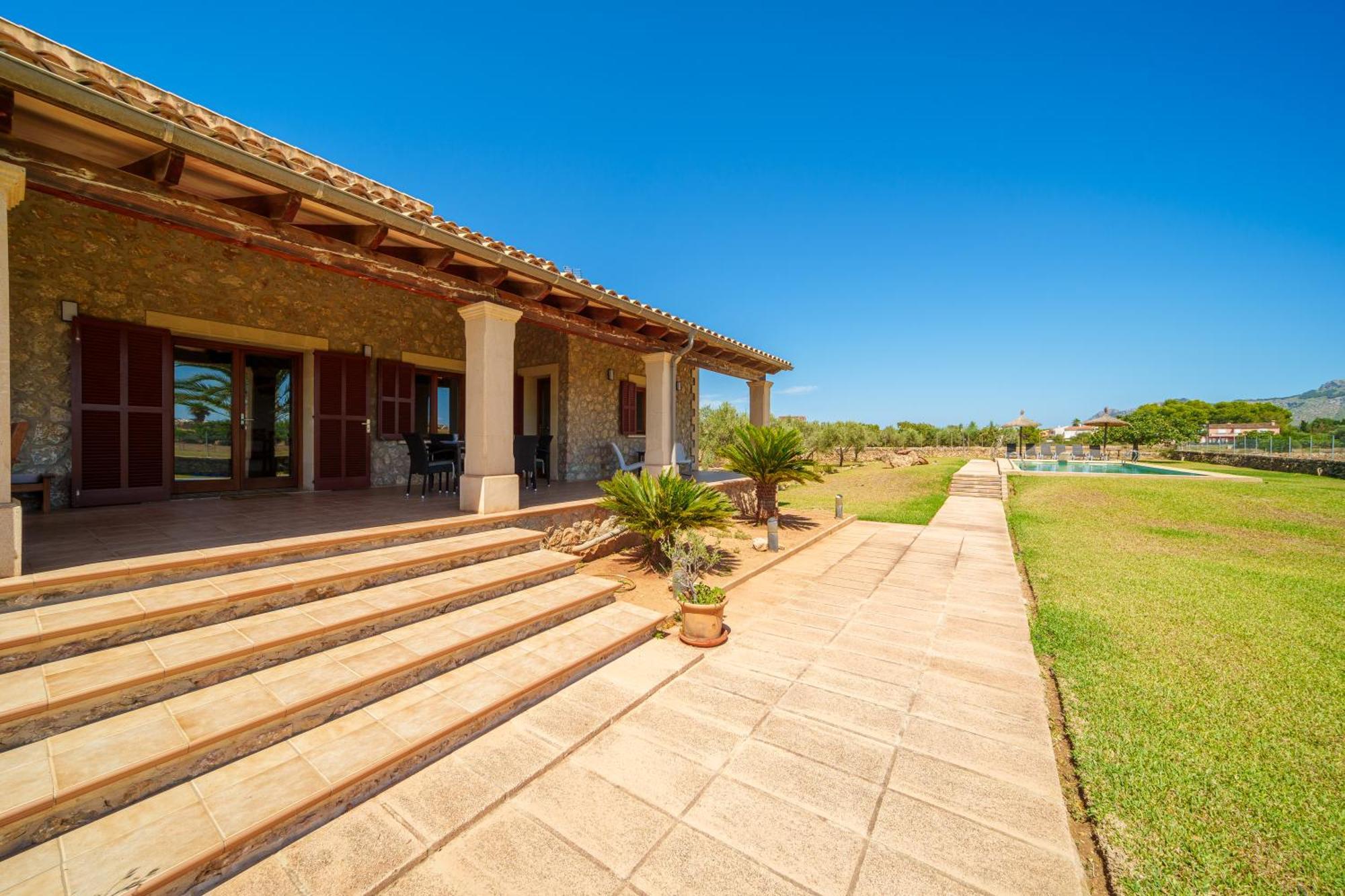 Mosca, Garden And Swimming Pool Close To Villa