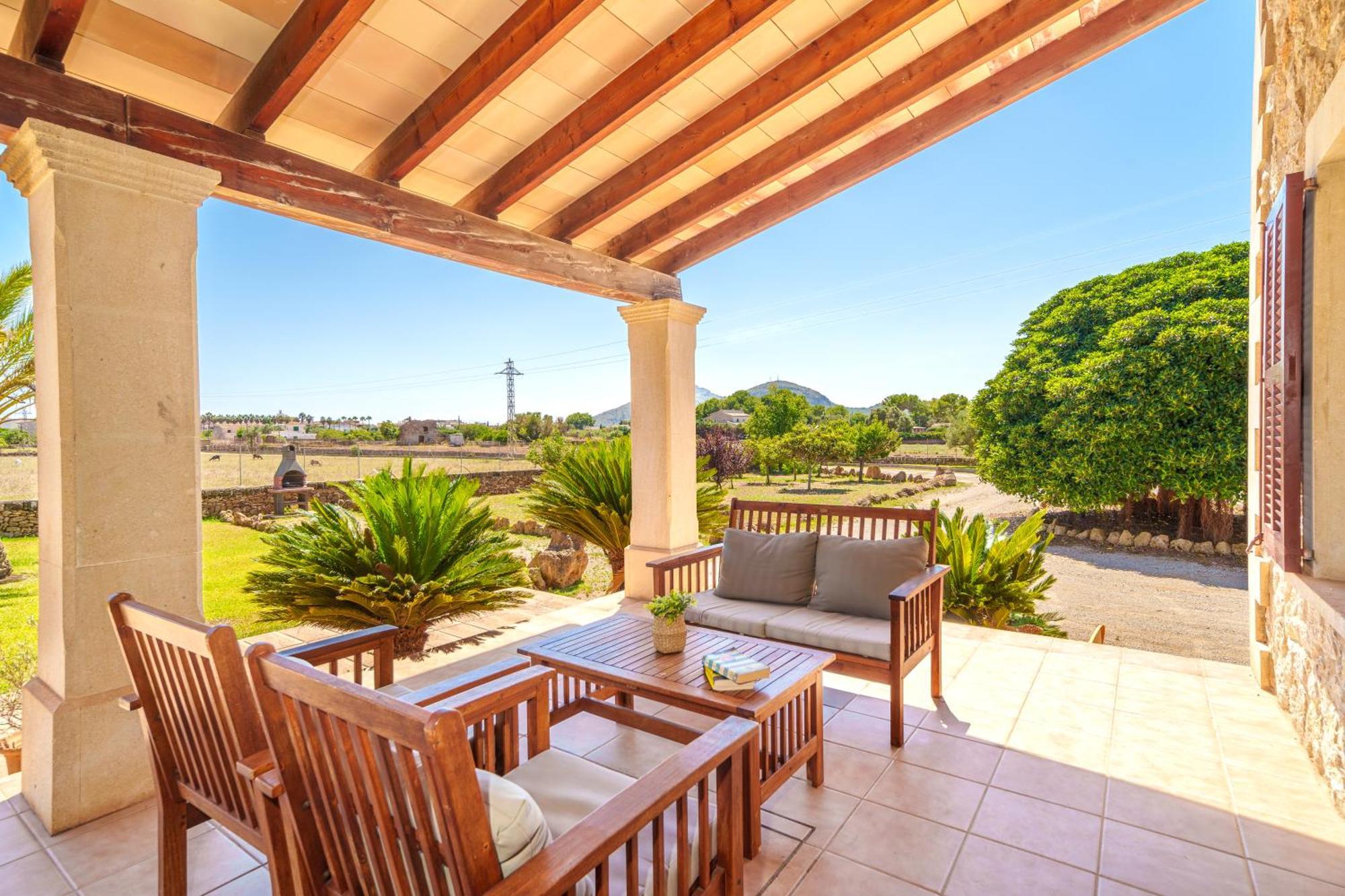 Mosca, Garden And Swimming Pool Close To * Alcudia (Mallorca)