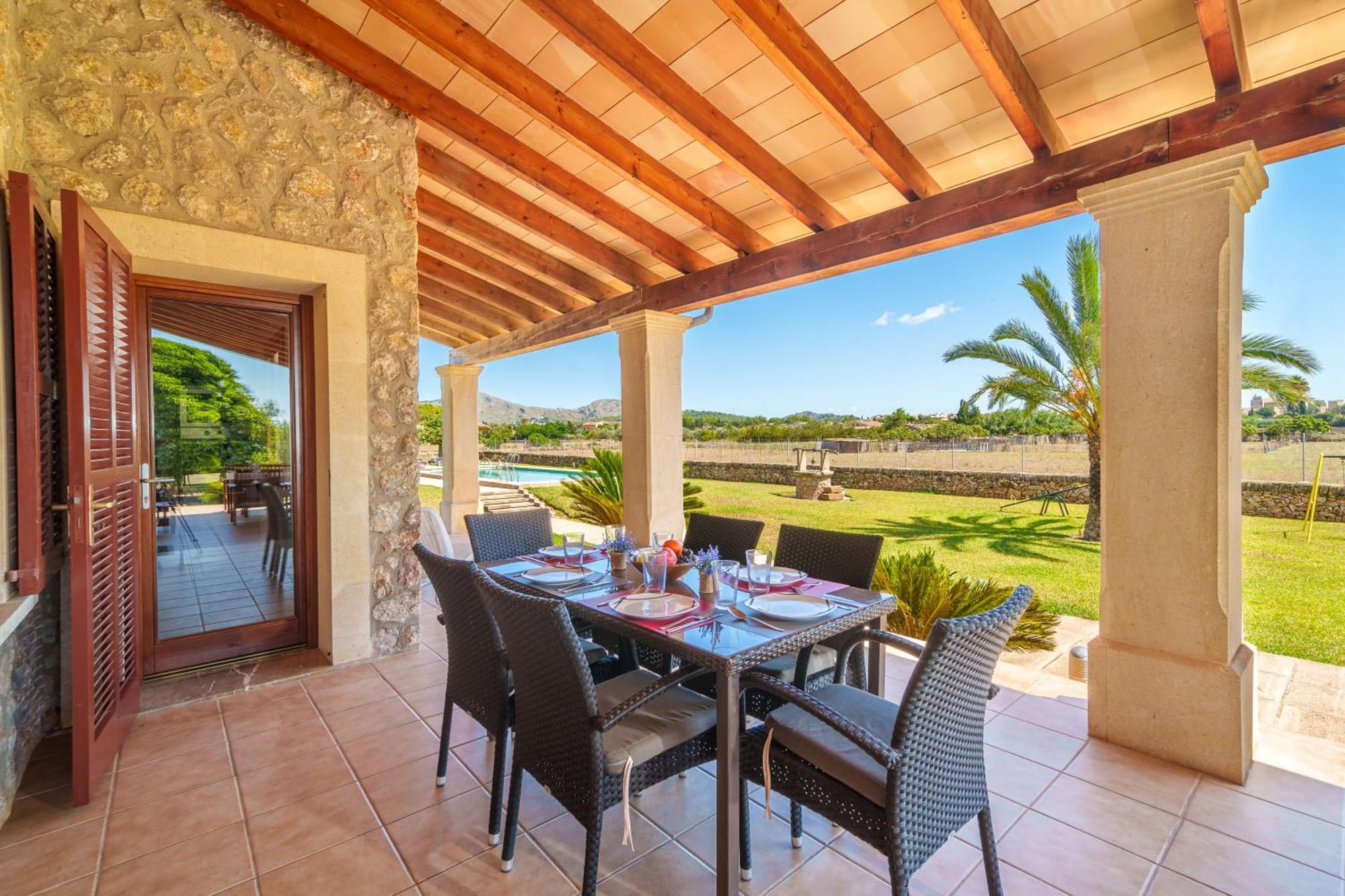 Mosca, Garden And Swimming Pool Close To Villa