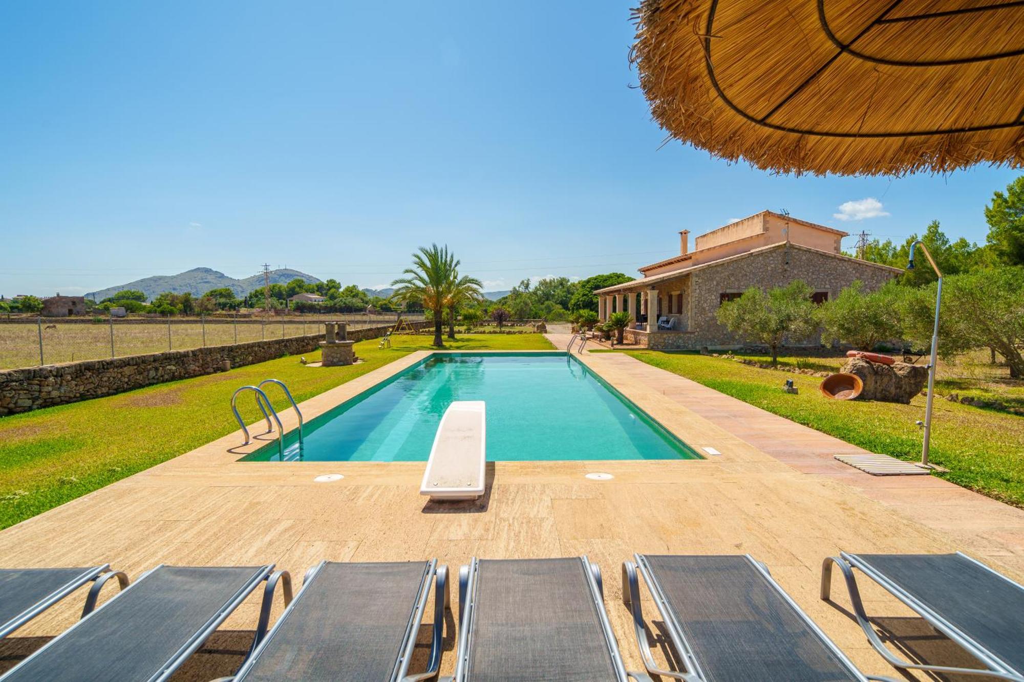 Mosca, Garden And Swimming Pool Close To Villa Alcúdia